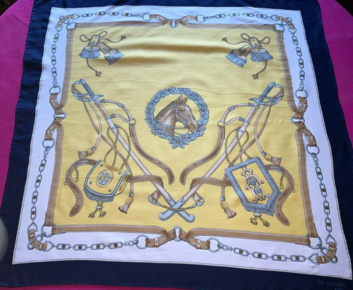 Foulard vintage gil losne - gil, de