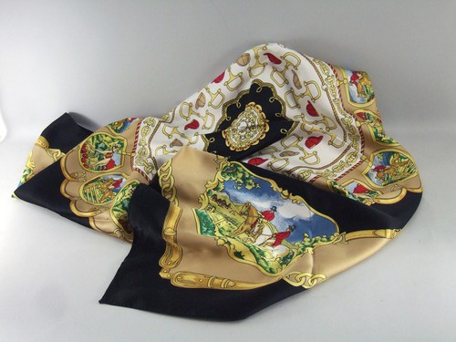 Vintage grand foulard thème - grand,