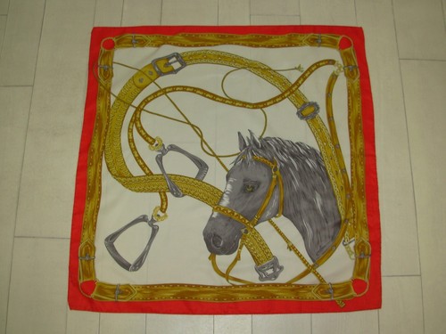Foulard carré cheval fo062 - /,