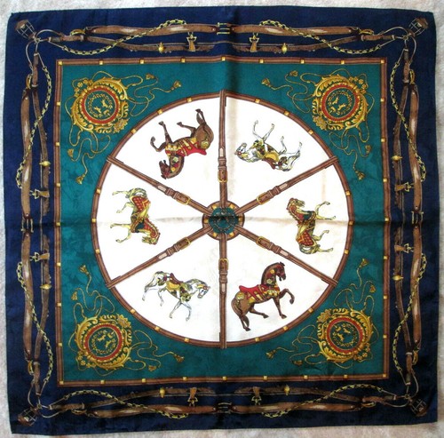 Selles cheval foulard - "selles, cheval"