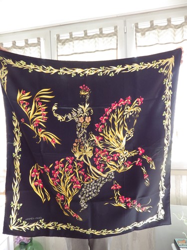 Foulard carre soie hermes - ", le