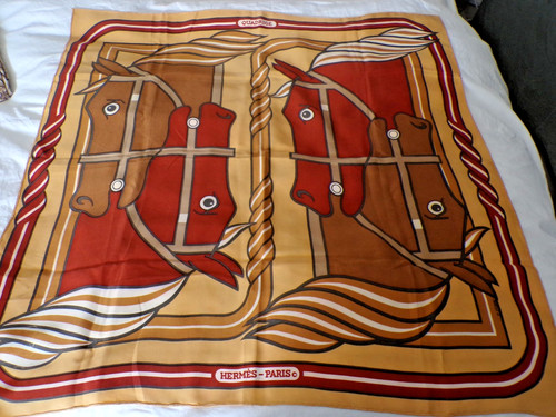 Foulard hermes quadrige de - foulard,