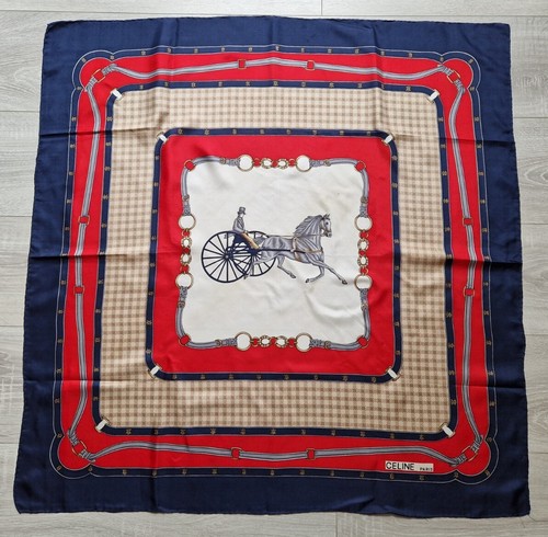 Foulard celine 100 soie - celine, 100%
