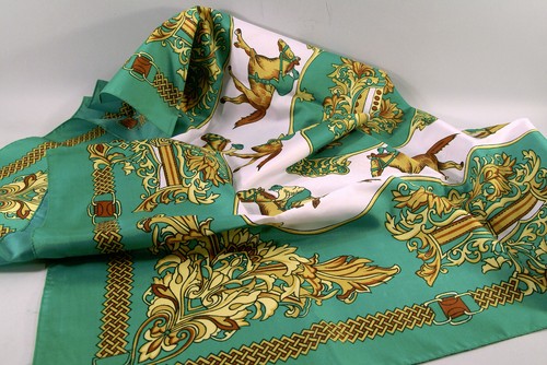 Foulard vintage chevaux - ,